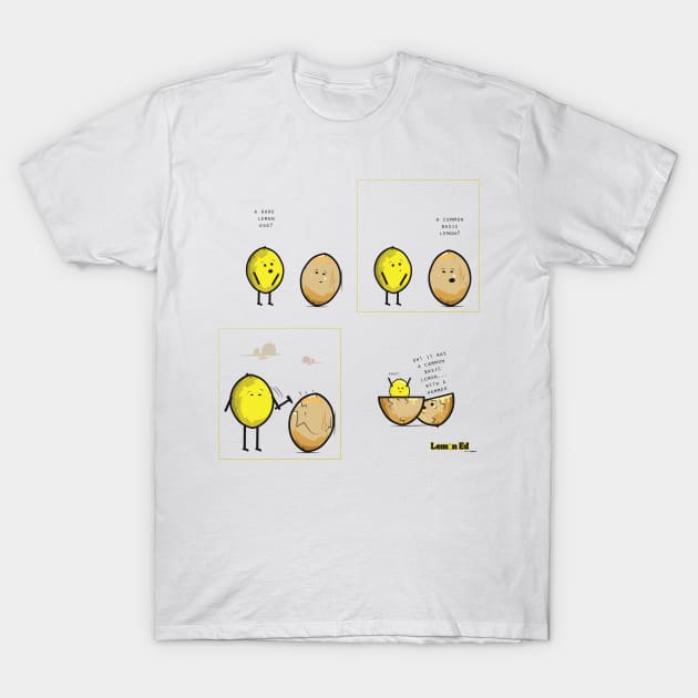 Lemon Ed - A Common Lemon T-Shirt by Frajtgorski